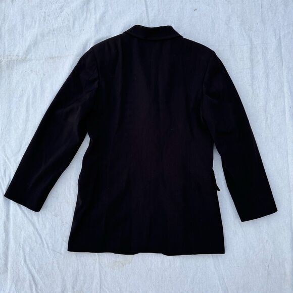 Jil Sander Made in Italy Suit Size 36 / Skirt Size 38 Wool Set Dress Black - Picture 8 of 16